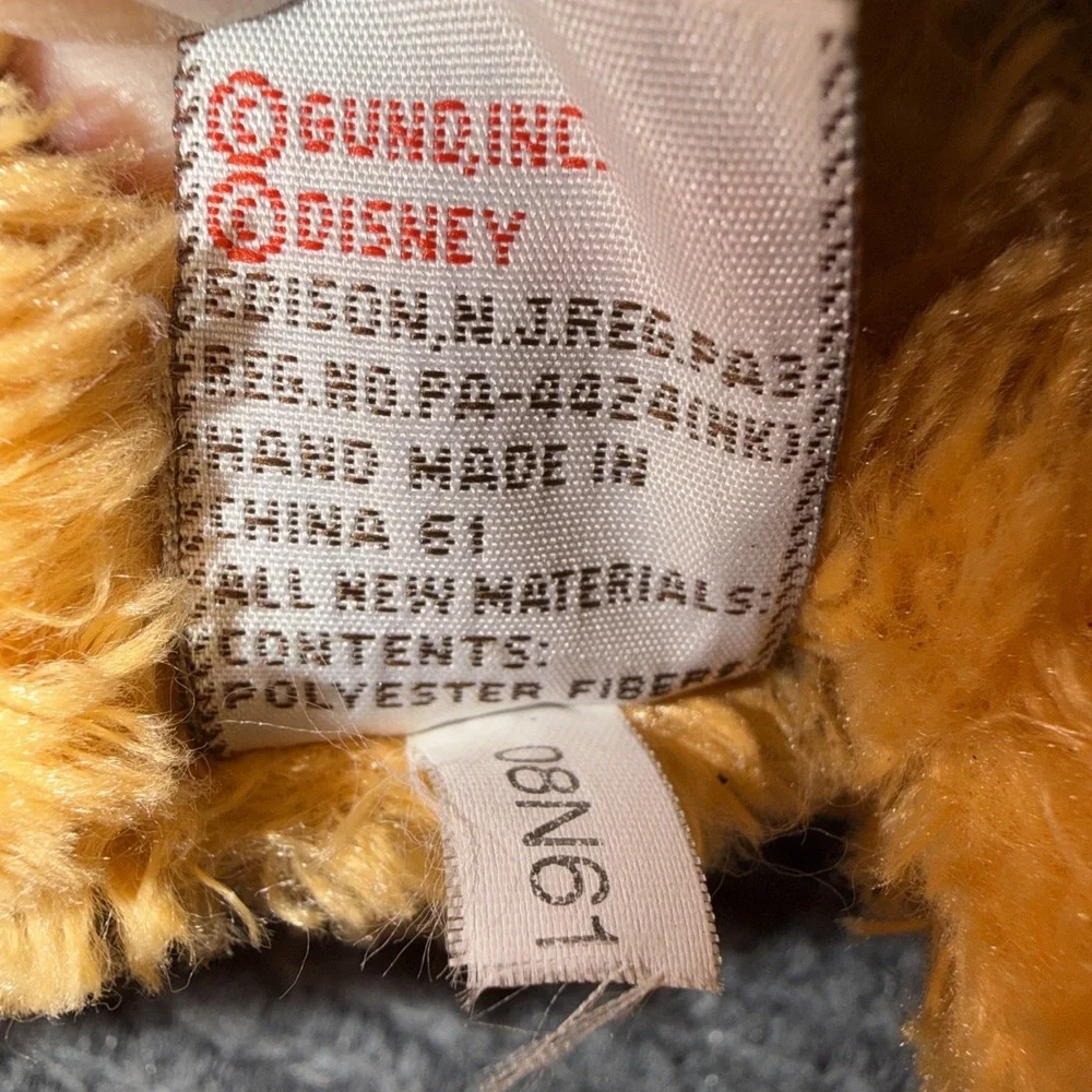 Gund Disney Plush Tiger TIGGER Toy Classic Winnie the Pooh 14